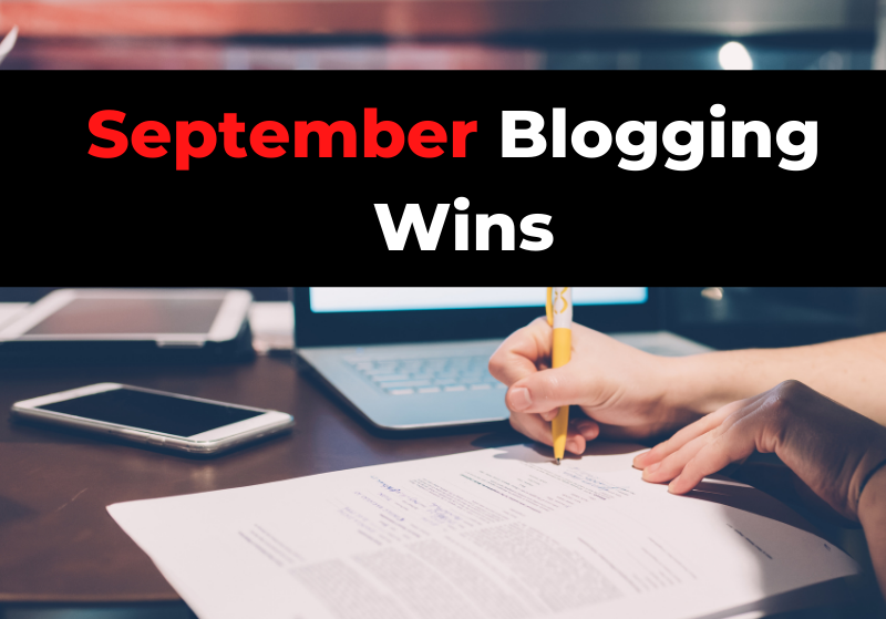 September 2021 Blogging Income & Revenue Report